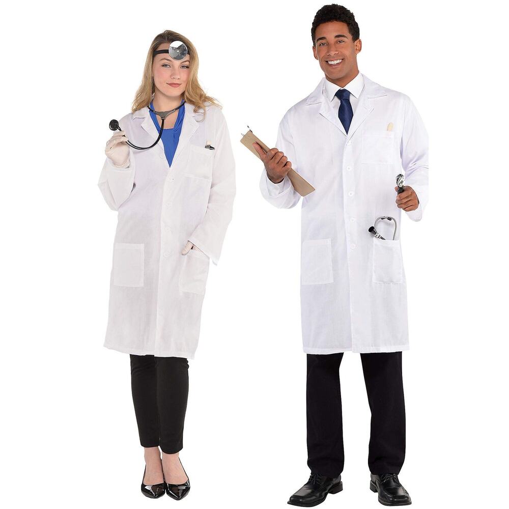 Doctors Lab Coat Costume Unisex Adult